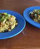 Risotto con hongos