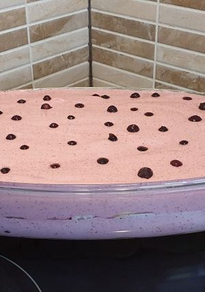 Epres-áfonyás álom🍓🍨🍇 recept fotója