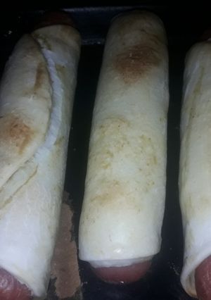 Una foto de Salchichas con poncho
