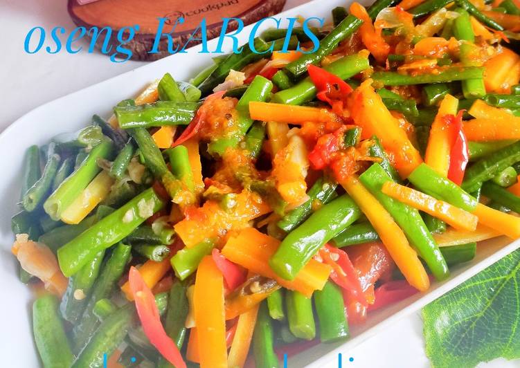 Bagaimana mengolah Oseng KARCIS Lezat