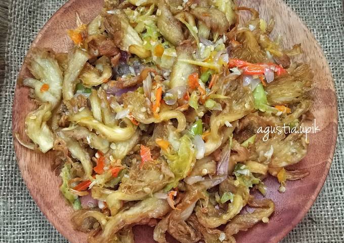 Cara Buat Jamur Tiram Sambal Bawang Ekonomis