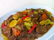 Gambar tumis daging sapi putren