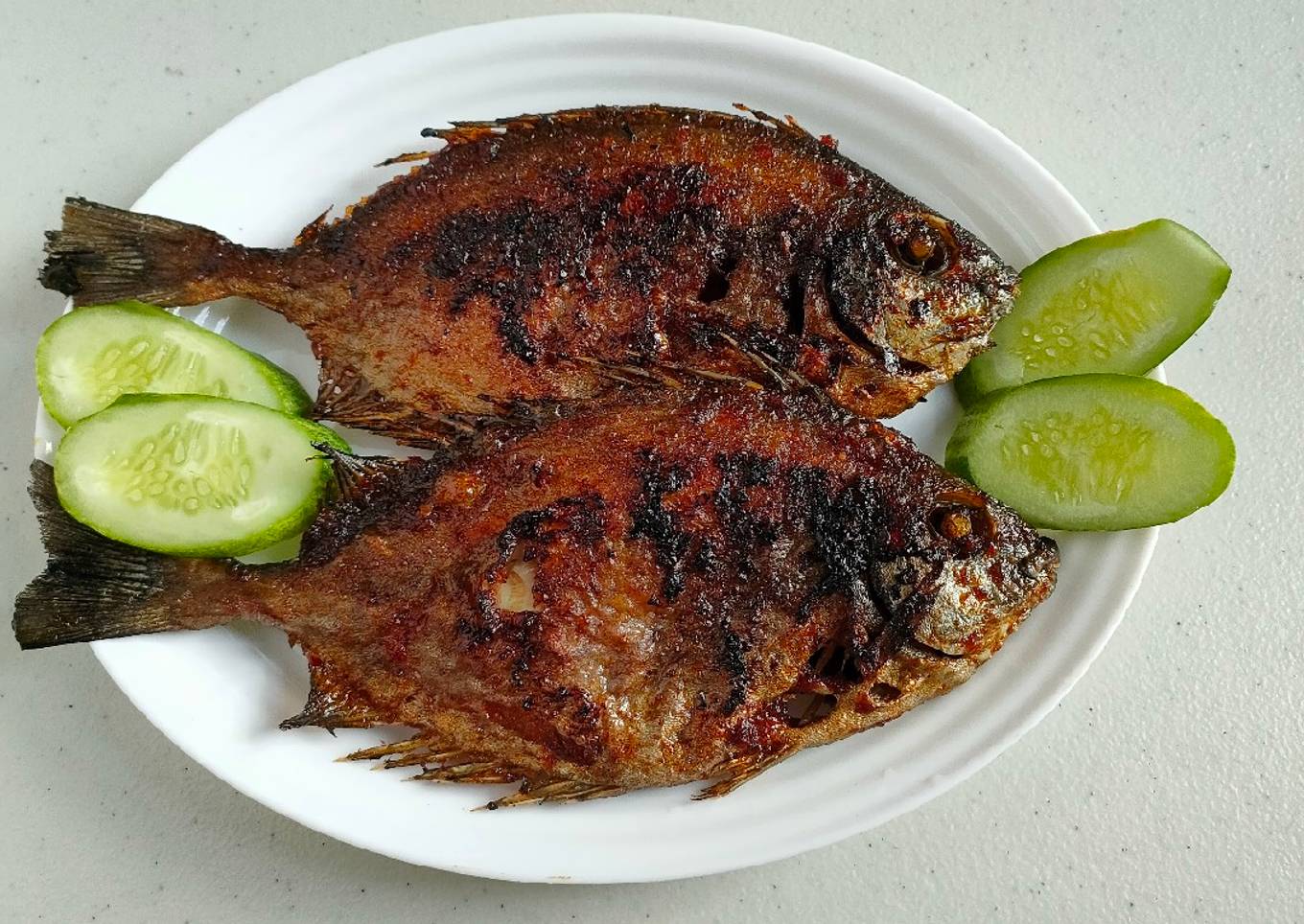 Ikan Baronang Bakar