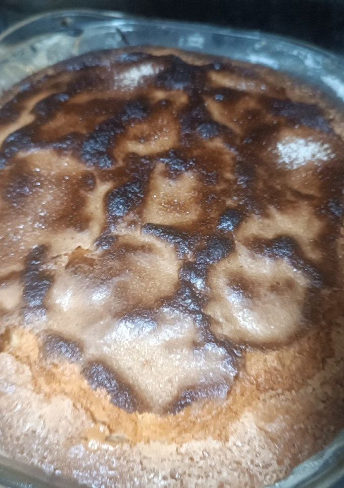 Una foto de Bizcocho Sanba con cobertura de azúcar