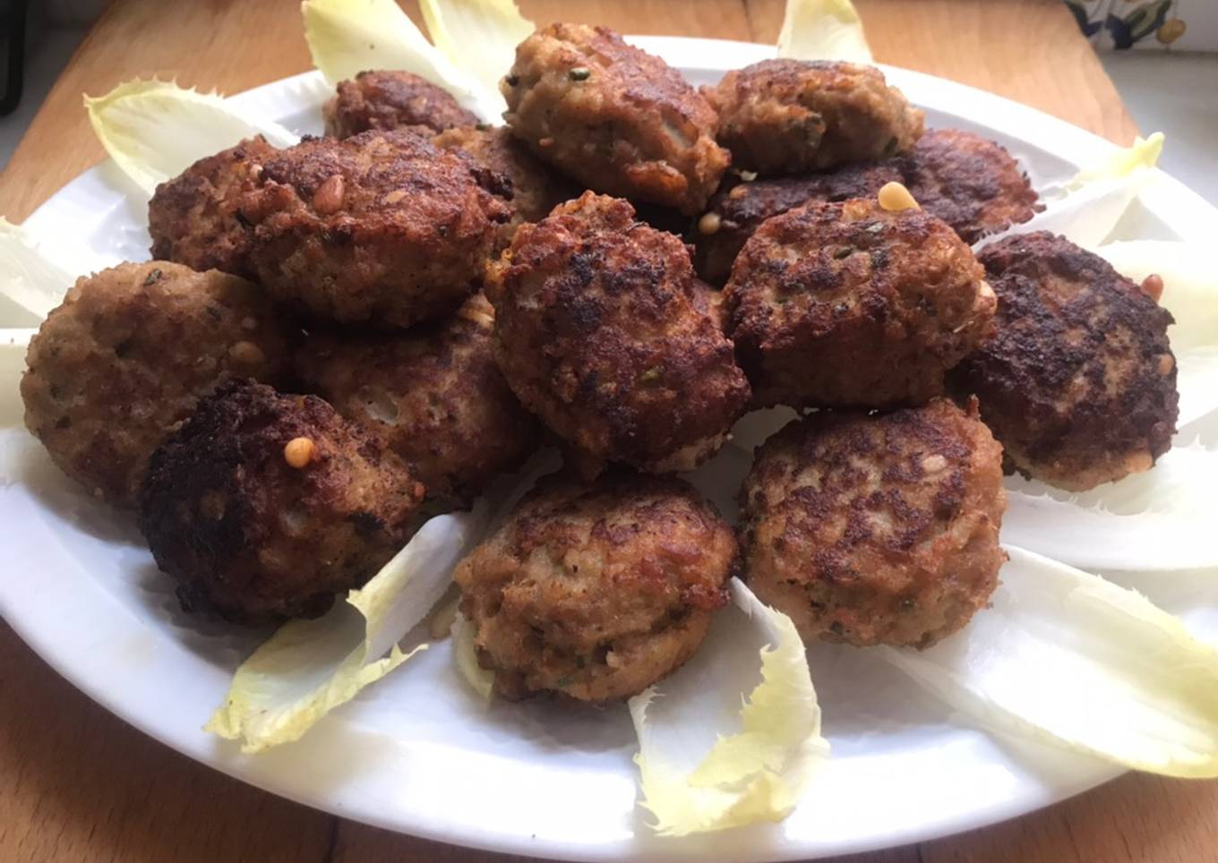 Albóndigas chafadas o mini-hamburguesas...con brócoli 🥦