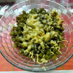 A picture of Cheesy French beans.