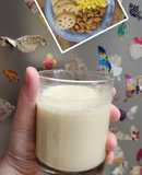 Sữa củ sen + bắp mỹ + hạnh nhân🌽🌽🫘🫛🫛