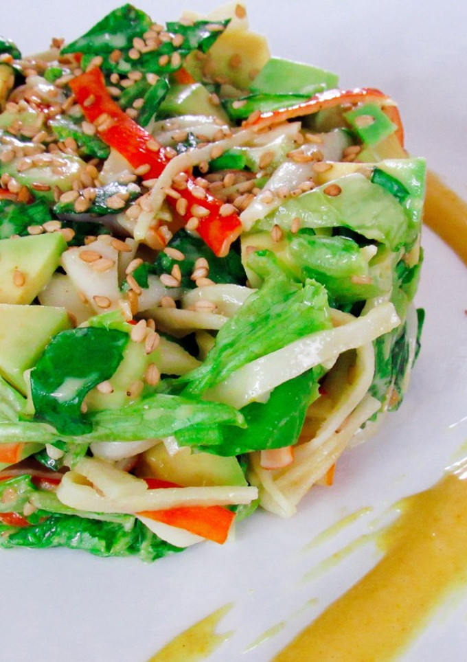 Una foto de Ensalada de cangrejo fácil