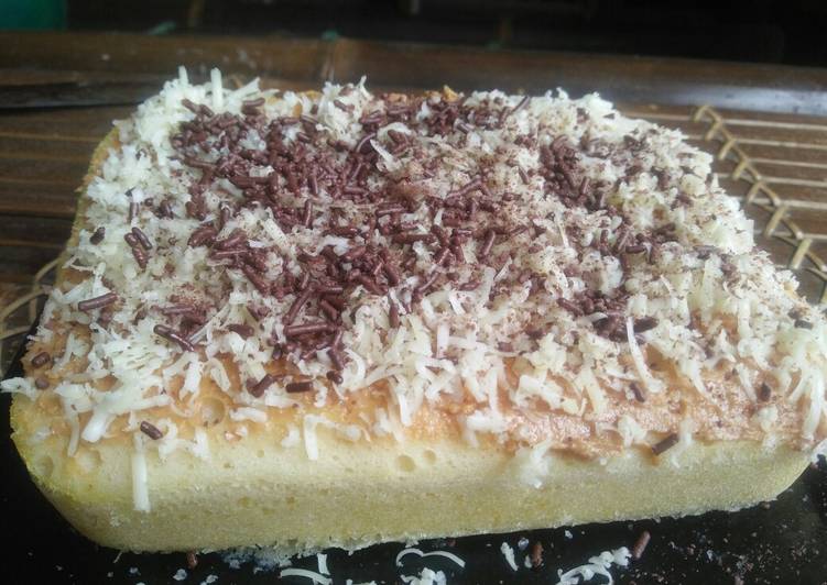 Bolu kacang keju coklat