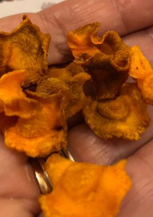 Foto principal de Snack de zanahorias casero, en freidora sin aceite..... una maravilla en 15 minutos! 😋😋😋