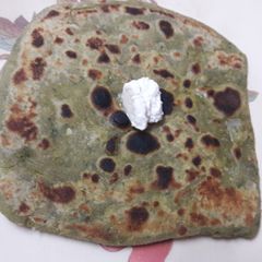 A picture of Meethi ka Parantha.