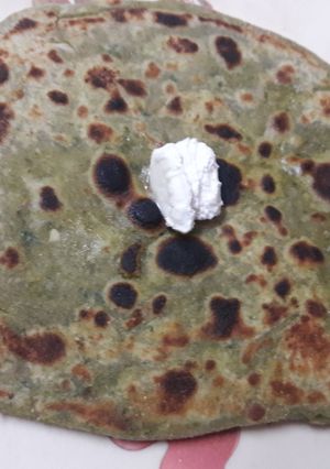 A picture of Meethi ka Parantha.