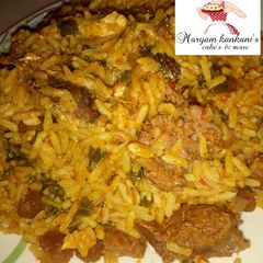 A picture of Native jallof rice recipe# contest.