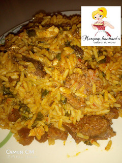 A picture of Native jallof rice recipe# contest.