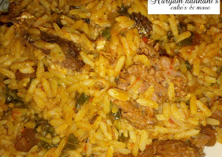 Simple Way to Prepare Super Quick Homemade Native jallof rice recipe# contest