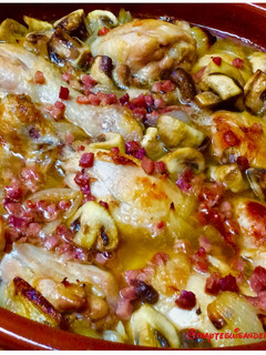 Una foto de Muslitos de pollo a la buena mujer