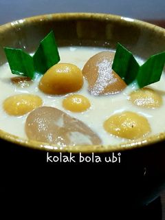 Foto resep Kolak Bola Ubi (kuah susu)