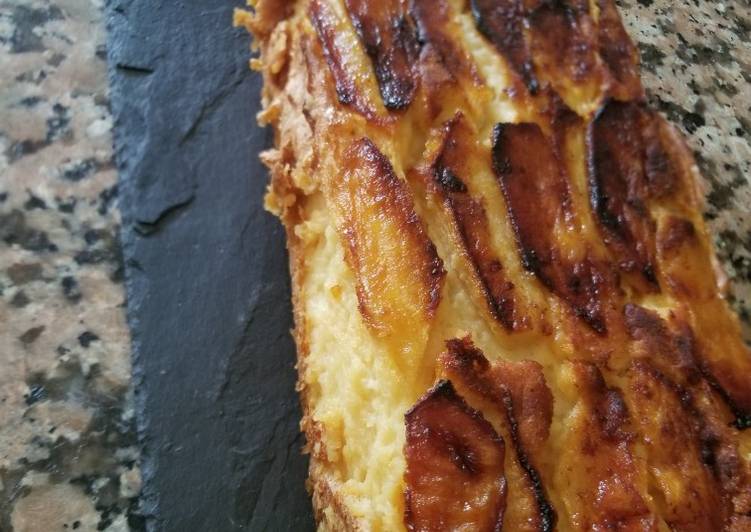 Tarta de manzana rica y fácil