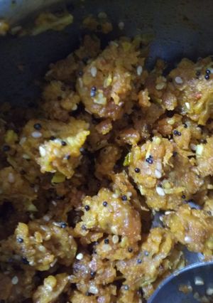 A picture of Dudhi Na Muthiya / Lauki ke Muthiya.