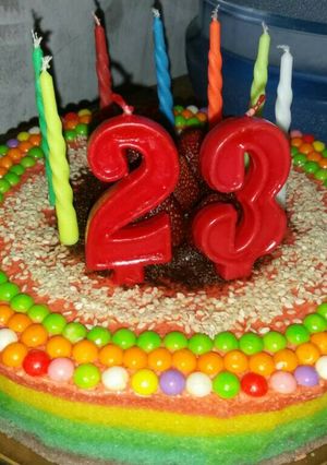 Foto resep Rainbow cake