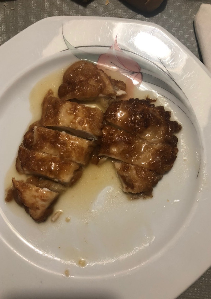 Una foto de Pollo al limón chino