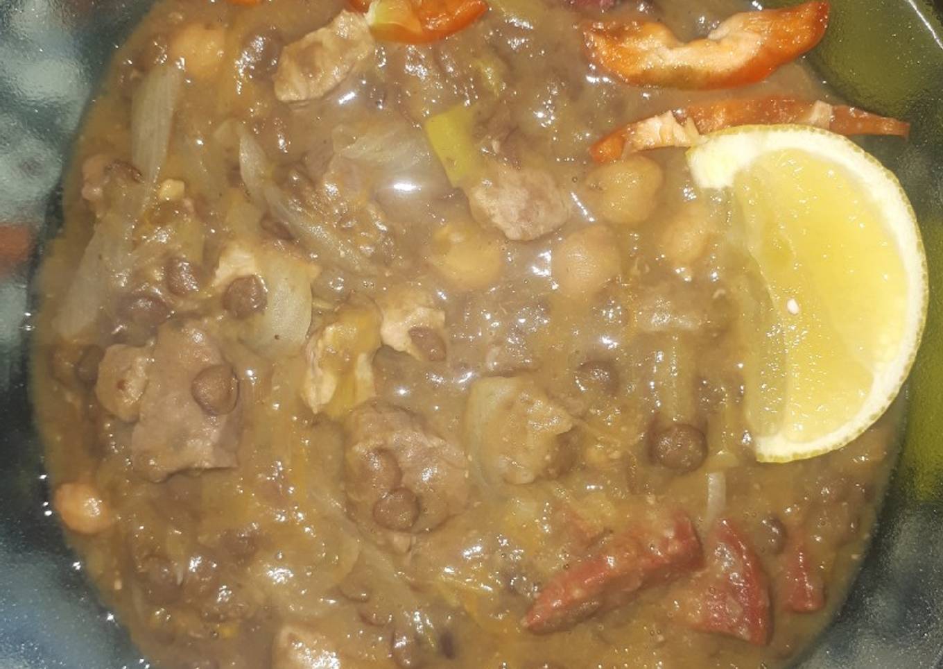 Guiso de proteínas