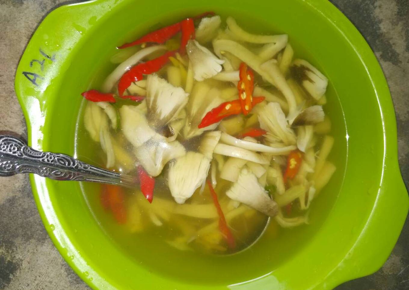 Jamur rebus praktis dan enak banget😍🤗