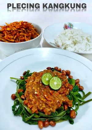 Foto resep Plecing kangkung