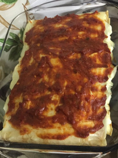 Una foto de Canelones de zapallo, zanahoria y choclo 👌🏼
