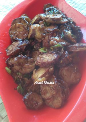Foto resep 109. Terong Goreng Saos Tiram