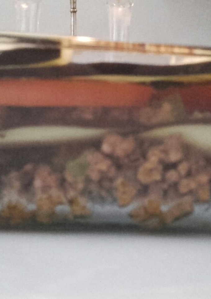 Una foto de Lasagna de carne y berenjenas