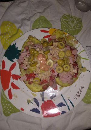 Una foto de Papa asá