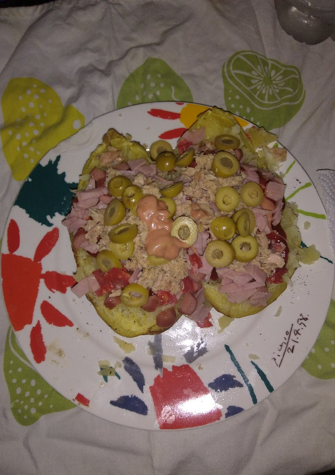 Una foto de Papa asá