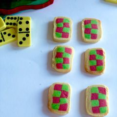 A picture of Checkerboard Cookies”.