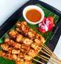 Standar Resep termudah bikin Sate Tahu Bumbu Kacang Rumahan yang istimewa