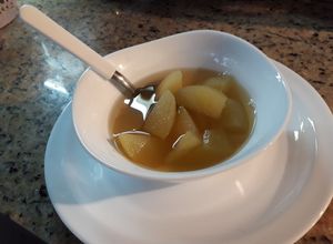 Una foto de Compota de manzana