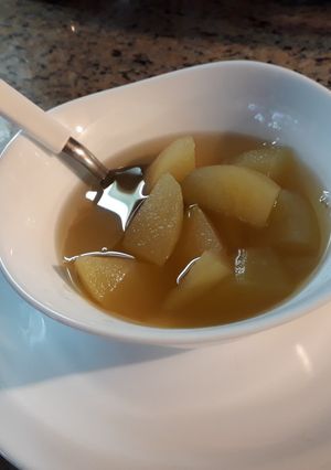 Una foto de Compota de manzana