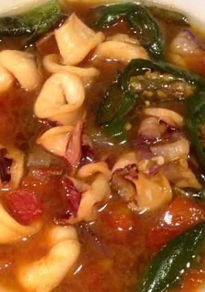 Foto resep Cumi Kuah Cabe Ijo