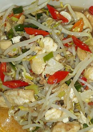 Foto resep Tumis tauge tahu