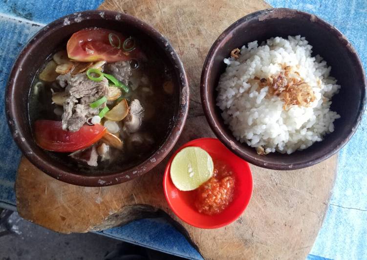 TERUNGKAP! Inilah Resep Soto seger daging kambing Pasti Berhasil