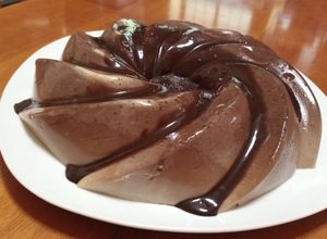 Una foto de Gelatina Chocolatada 😋🥛🍫