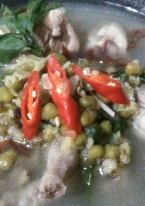 Foto resep Sop ayam kacang ijo