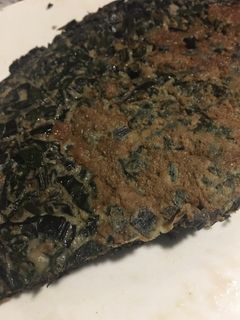 Una foto de Tortilla de hojas de betarraga