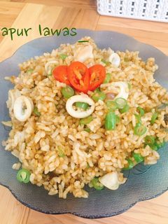 Foto resep Nasi goreng cumi rumahan