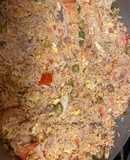 Arroz salteado cubano