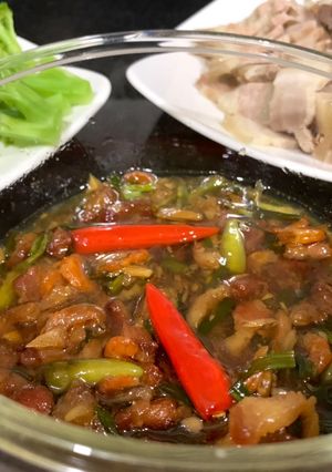 Hình của món Kho quẹt.