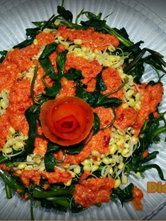 Foto resep Plecing Kangkung Khas Lombok