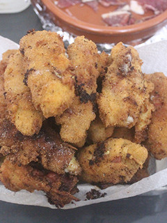 Una foto de Rollitos de espárragos con beicon y queso
