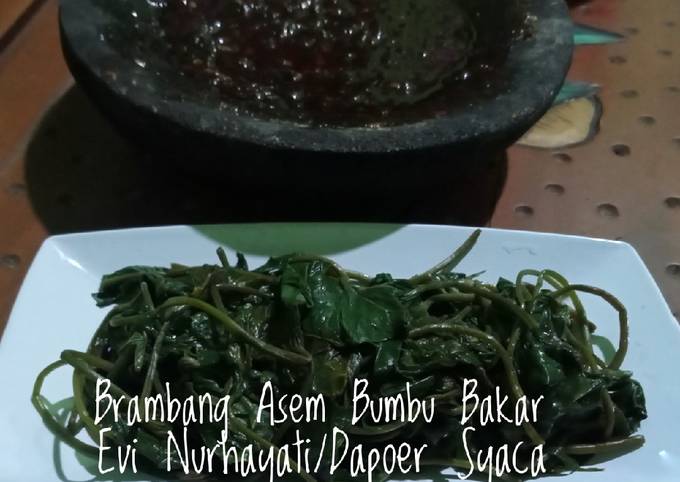 Brambang asem bumbu bakar