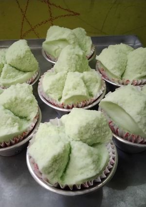 Foto resep Bolu Pandan Kukus MEKAR Simple